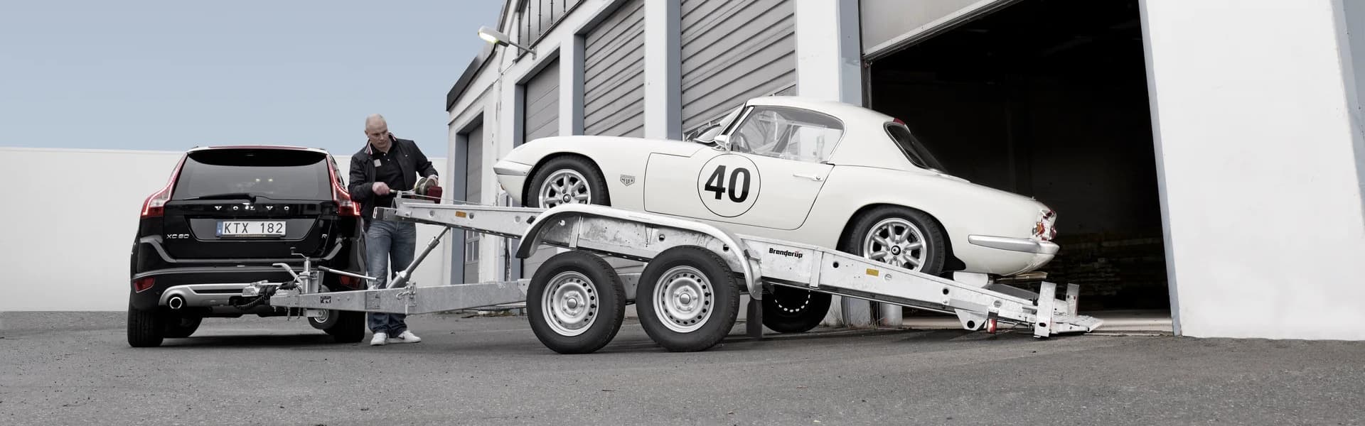 Remorques porte véhicule